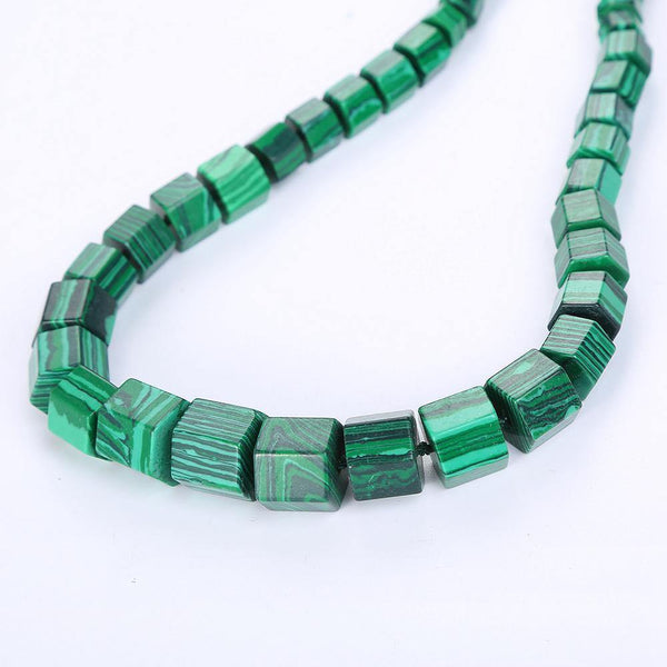 Planet Gates Malachite Necklace Choker Statement Women Men Magnesite Square Diamond Stone Gemstone Power Crystal Shoker Fine Jewelry