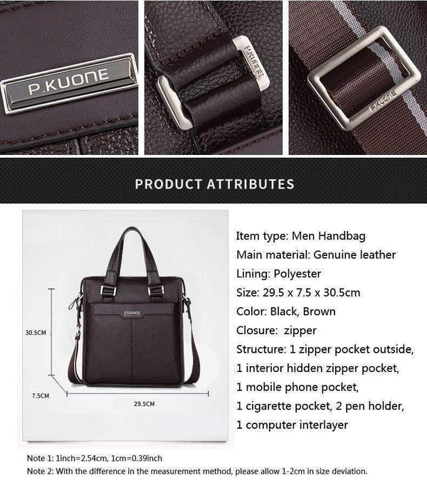 Planet Gates Male shoulder bag genuine leather man bag cowhide handbag casual messenger bags