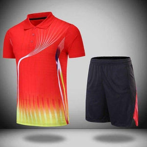 Planet Gates Man 1 set 2 / M Print table tennis clothes Women/Men , Badminton sets , table tennis sets , badminton shirt + shorts  210
