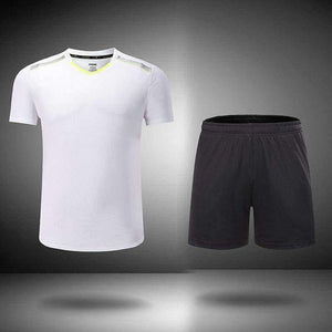 Planet Gates Man 1 set / M Tennis suit,Tennis set, table tennis clothes, badminton wear sets ,Qucik dry Badminton sports clothes Women/Men,3886