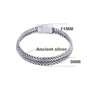 Planet Gates Man 21cm Ancient Silver Fashion Punk Buddha Bracelet for Women DIY Bracelets & Bangles Charms Bracelets Men Pulseira Jewelry Gifts
