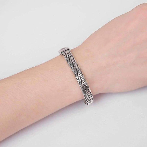 Planet Gates Man 21cm Ancient Silver Fashion Punk Buddha Bracelet for Women DIY Bracelets & Bangles Charms Bracelets Men Pulseira Jewelry Gifts