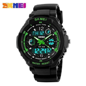 Planet Gates man green Children Watches Sports Fashion LED Quartz Digital Watch Boys Girls Kids Watch Waterproof Wristwatches Kid Clock