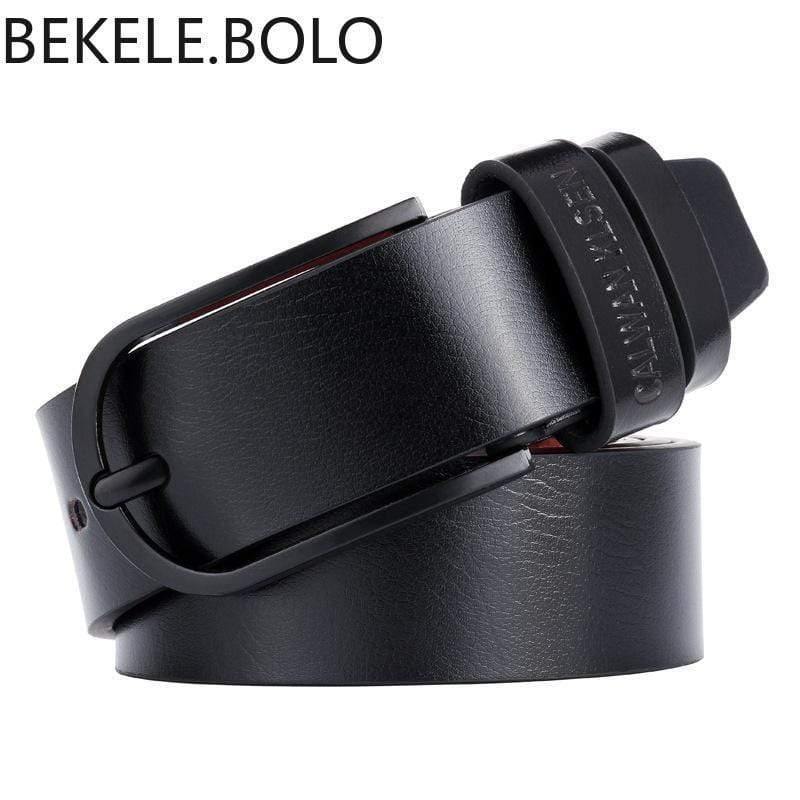 Man Leather Belt Luxury High Quality Belts for Men and Women New Fashion Classice Vintage Pin Buckle Leather Belt Male Belt Men