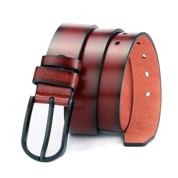 Man Leather Belt Luxury High Quality Belts for Men and Women New Fashion Classice Vintage Pin Buckle Leather Belt Male Belt Men
