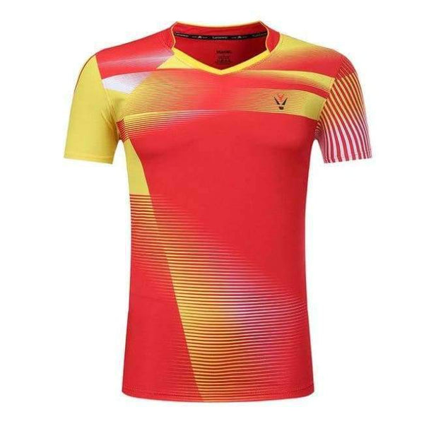 Planet Gates Man one shirt 2 / M Print Badminton Quick dry sports shirt , Tennis t shirt Male/Female , Tennis shirts ,Table Tennis t shirt  3867AB