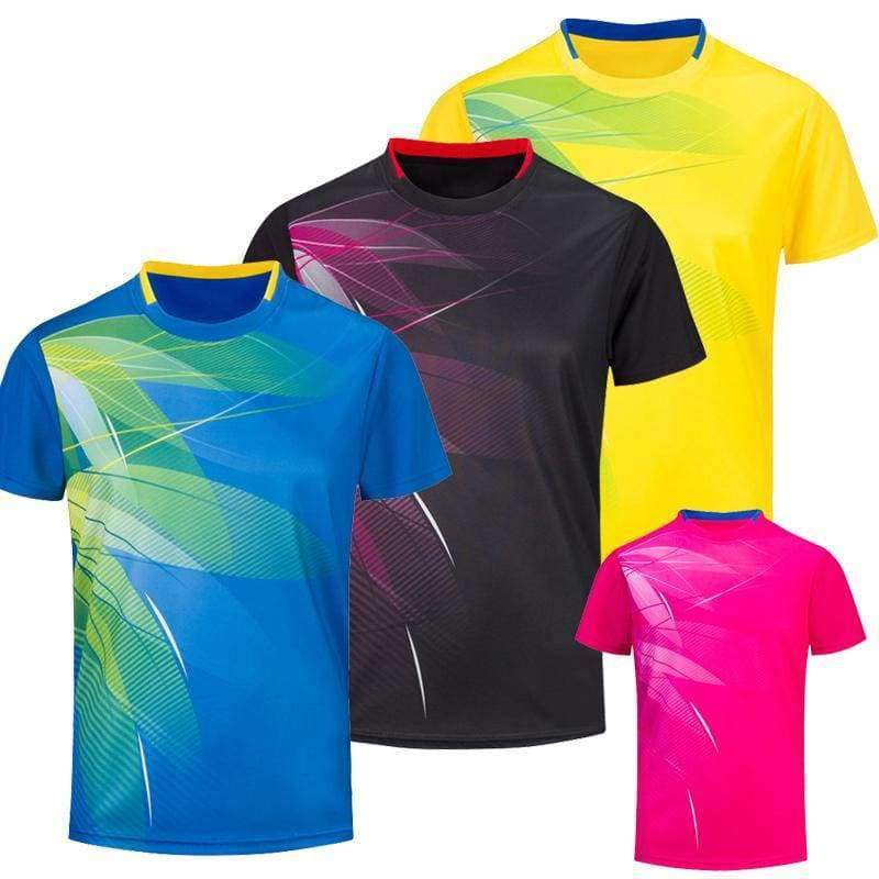 Planet Gates Man one shirt / XL Printing Badminton shirts , Tennis shirt Male/Female , Quick dry Table Tennis shirt , Tennis sports training shirts  3070AB