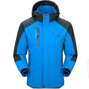 Planet Gates Man Royal Blue / M Mountainskin 5XL Men's Jackets Waterproof Spring Hooded Coats Men Women Outerwear Army Solid Casual Brand Male Clothing,SA153