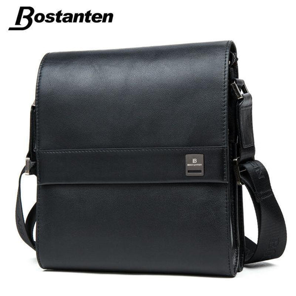 Planet Gates Man Vertical Genuine Leather bag Men Messenger Business Men's Briefcase Designer Handbags High Quality Shoulder Bags