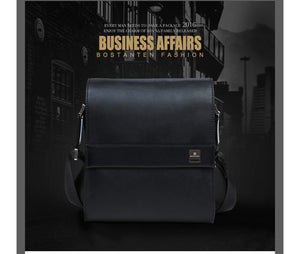Planet Gates Man Vertical Genuine Leather bag Men Messenger Business Men's Briefcase Designer Handbags High Quality Shoulder Bags