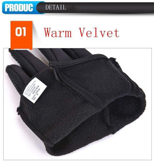 Planet Gates Man Winter Skiing Gloves Touch Screen Waterproof Warm Fashion Windproof Cycling Zipper Outdoor Sports Gloves