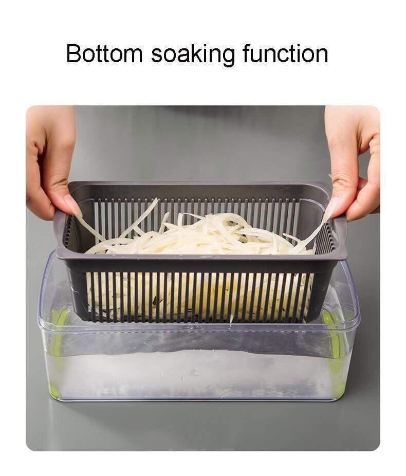 Mandoline Vegetable Fruit Slicer Multifunctional Grater Cutter Peeler Potato Peeler Carrot Grater Drain Basket Kitchen Tool