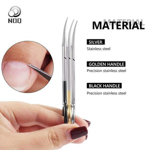 Planet Gates Manicure Scissors Curved Tip Scissors Professional Stainless Steel Nail Dead Skin Remover Nail Clipper Salon Nail Tools
