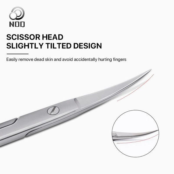 Planet Gates Manicure Scissors Curved Tip Scissors Professional Stainless Steel Nail Dead Skin Remover Nail Clipper Salon Nail Tools