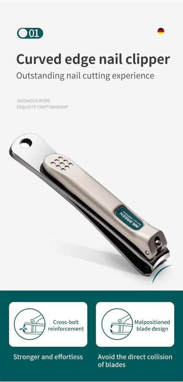 Planet Gates Manicure Set Pedicure Sets Nail Clipper Stainless Steel Professional Nail Cutter Tools with Travel Case Kit