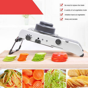 Manual Vegetable Cutter Multifunctional Grater With Adjustable 304 Stainless Steel Blades for Vegetable Fruit Kitchen Tools