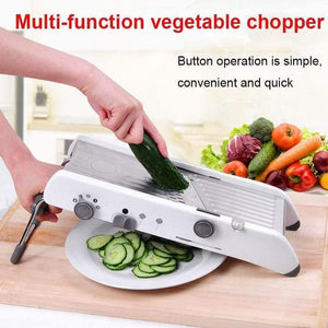 Manual Vegetable Cutter Multifunctional Grater With Adjustable 304 Stainless Steel Blades for Vegetable Fruit Kitchen Tools