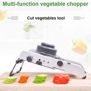 Manual Vegetable Cutter Multifunctional Grater With Adjustable 304 Stainless Steel Blades for Vegetable Fruit Kitchen Tools