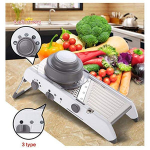 Manual Vegetable Cutter Multifunctional Grater With Adjustable 304 Stainless Steel Blades for Vegetable Fruit Kitchen Tools
