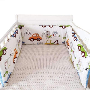 Planet Gates maotouyingfen Foldable 180*30cm Baby Bedding Bumper In the Crib For Newborn Cotton Linen One-piece Cot Bumper Baby Safety Bed Around Protector