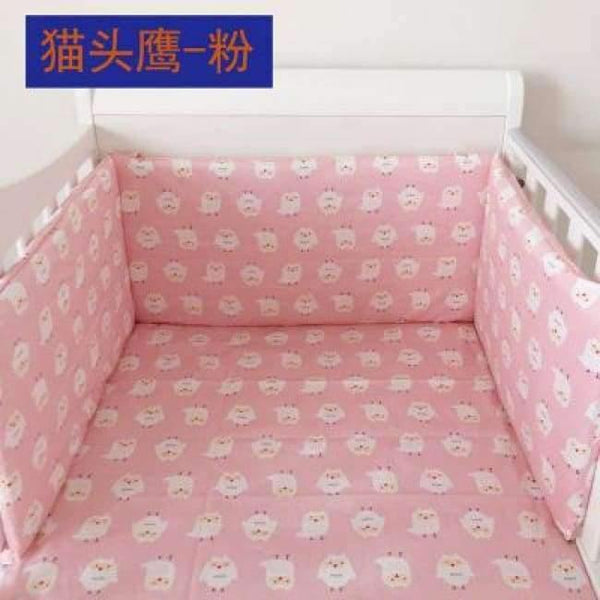 Planet Gates maotouyingfen Foldable 180*30cm Baby Bedding Bumper In the Crib For Newborn Cotton Linen One-piece Cot Bumper Baby Safety Bed Around Protector