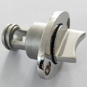 Planet Gates Marine Boat Surface Polishing Oval Garboard Drain Plug Fits Hole Screw Thread Corrosion Resistant 316 Stainless Steel