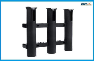 Planet Gates Marine Boat Yacht Kayak Fishing Vertical 3 Link Rod Holder Organiser Pole Tube Mount Bracket Socket Rack Lure Pliers Storage