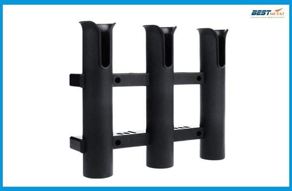 Planet Gates Marine Boat Yacht Kayak Fishing Vertical 3 Link Rod Holder Organiser Pole Tube Mount Bracket Socket Rack Lure Pliers Storage