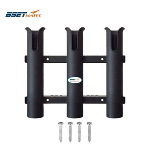 Planet Gates Marine Boat Yacht Kayak Fishing Vertical 3 Link Rod Holder Organiser Pole Tube Mount Bracket Socket Rack Lure Pliers Storage