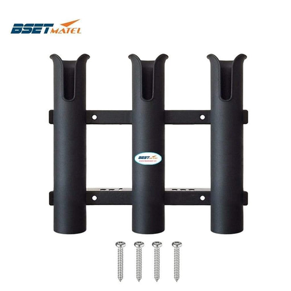 Planet Gates Marine Boat Yacht Kayak Fishing Vertical 3 Link Rod Holder Organiser Pole Tube Mount Bracket Socket Rack Lure Pliers Storage
