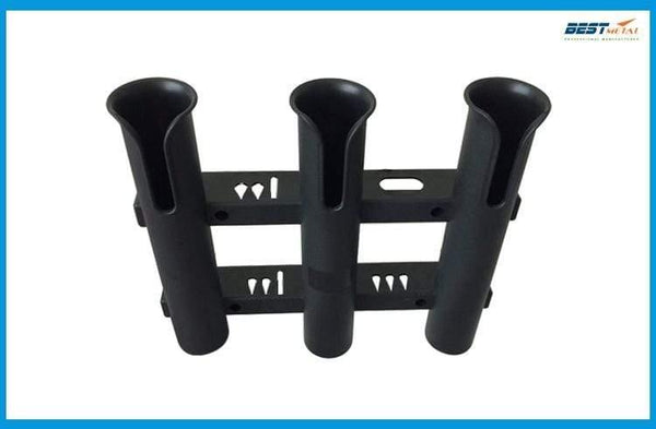 Planet Gates Marine Boat Yacht Kayak Fishing Vertical 3 Link Rod Holder Organiser Pole Tube Mount Bracket Socket Rack Lure Pliers Storage
