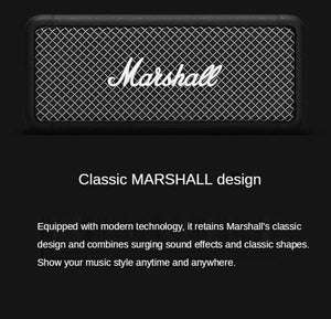Planet Gates MARSHALL EMBERTON Original Wireless Bluetooth Speaker IPX7 Waterproof Sports Speaker Stereo Bass Sound Outdoor Portable Speakers