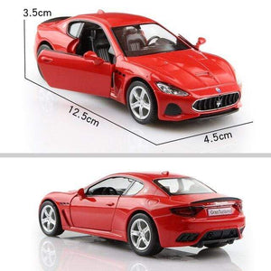 Planet Gates Maserati Red 1:36 Alloy Car Honda Acura Chevrolet Dodge Golf RMZ city Diecasts Toy Vehicles Simulation Exquisite Model 5 Inch Children Gifts