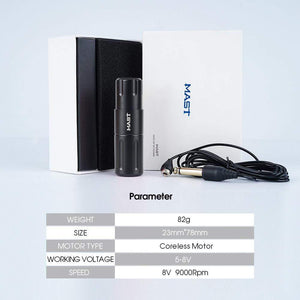 Planet Gates Mast Nano High Speed Power Dragonhawk Magnetic Tattoo Rotary Pen Machine Tour Permanent Makeup Needle Cartridges