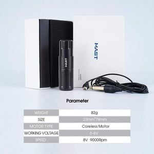 Planet Gates Mast Nano High Speed Power Dragonhawk Magnetic Tattoo Rotary Pen Machine Tour Permanent Makeup Needle Cartridges