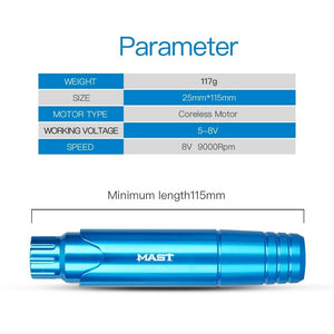 Planet Gates Mast P10 Permanent Makeup  Rotary PMU Machine Pen Eyeliner Eyebrow Tools Tattoo Machine Pen Style Accessories for Tattoo Artist
