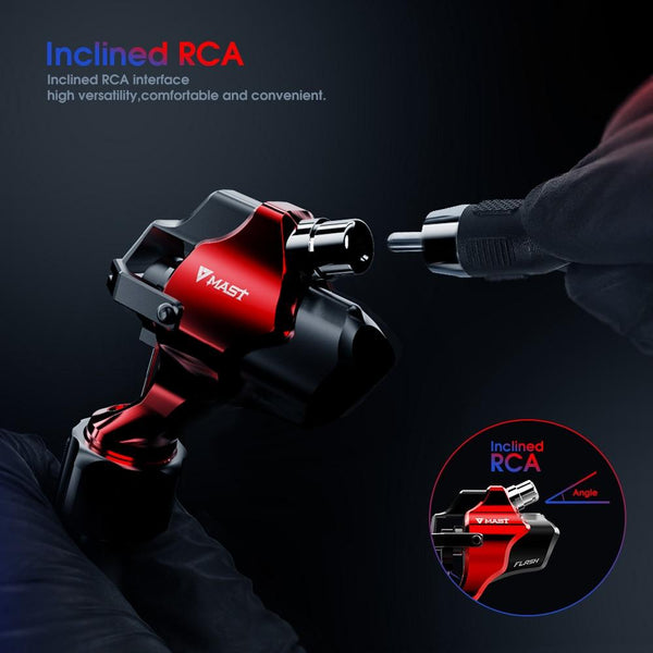 Planet Gates Mast Tattoo Machine Mast Flash Rotary Machine Coreless Motor Liner Shader RCA Cord Tattoo Supplies Tattoo Machine