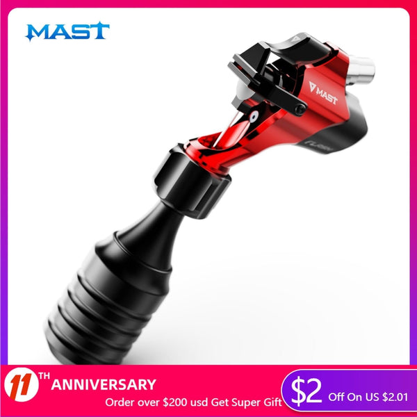 Planet Gates Mast Tattoo Machine Mast Flash Rotary Machine Coreless Motor Liner Shader RCA Cord Tattoo Supplies Tattoo Machine