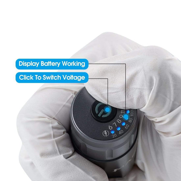 Planet Gates Mast Tour Pro Coreless Motor Permanent Tattoo Rotary Pen Wireless Machine Kit with Two Batteries Mast Pro Needles Cartridge Set