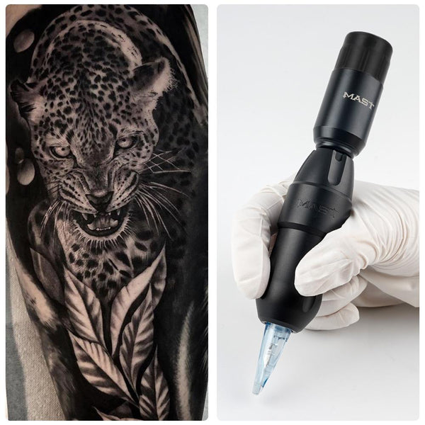 Planet Gates Mast Tour Pro WIth Wireless Battery Set Tattoo Rotary Machine Wireless Tattoo Pen Machine Accessories for Tattoo