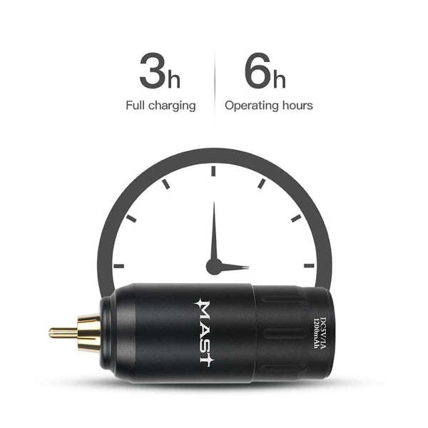 Planet Gates Mast Tour Pro WIth Wireless Battery Set Tattoo Rotary Machine Wireless Tattoo Pen Machine Accessories for Tattoo