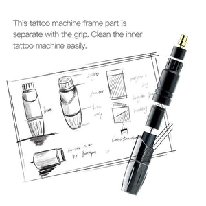 Planet Gates Mast Tour Tattoo Pen Machine Rotary Permanent Makeup Machine Accessories for Tatoo Body Art
