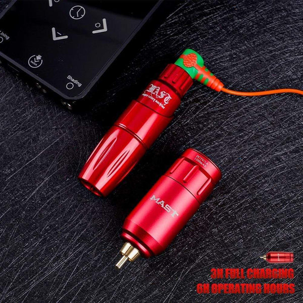 Planet Gates Mast Tour with Tattoo Battery Pen Machine Set Wireless Power Supply RCA Tattoo Kit Motor Pen Supplies