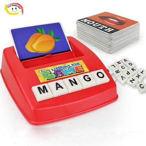 Planet Gates Matching Letter Game Spelling Reading English Alphabet Wooden Letters Card Match Game Children Pre-school Learning Language Toys