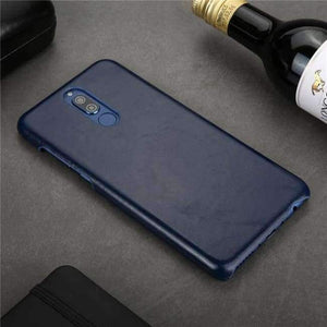 Planet Gates mate10lite blue / Genuine Leather Leather back cover For Huawei mate 10 lite nova 2i honor 9i case phone cases and covers shell