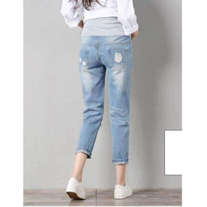 Planet Gates Maternity Jeans Maternity Pants Clothes For Pregnant Women Trousers Nursing Prop Belly Leggings Jeans Pregnancy Clothing Pants