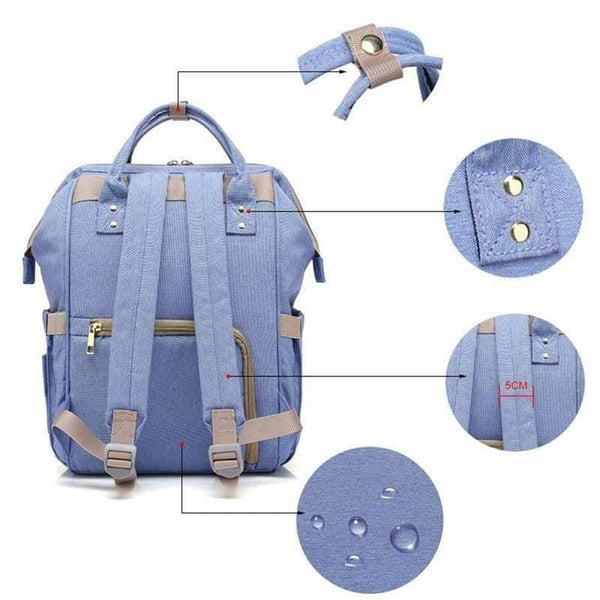 Planet Gates Maternity Nappy Bag Large Capacity Infant Baby Travel Backpack Bottles Storage Nipple Nursing Bags for Baby Care T0567