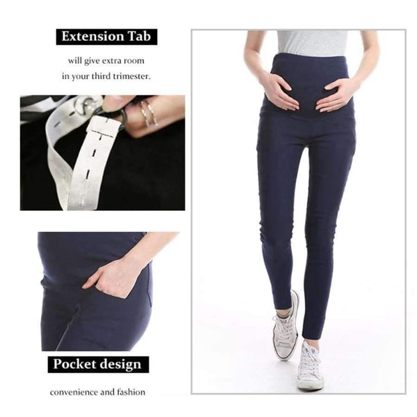 Planet Gates Maternity Pencil Pants for pregnant Skinny leg pregnancy clothes maternity clothes clothing leggings for pregnant winter wear
