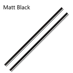 Planet Gates Matt Black Car Side Stripes Stickers Vinyl Film Auto Decoration Decals For Volkswagen Cross Up GT Styling Automobile Car Tuning Accessories