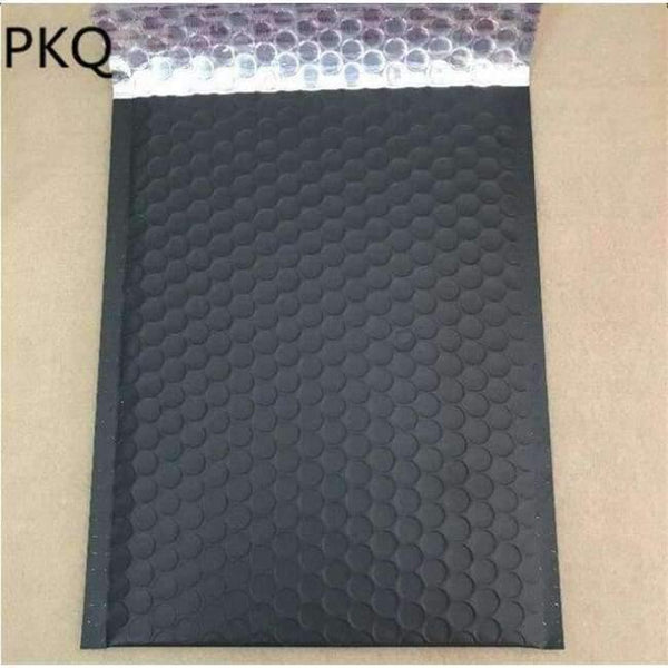 Planet Gates Matte Black 10pcs/Pack 200x250mm Bubble Envelopes Bags Mailers Padded Shipping Envelope Aluminium Foil Bubble Mailing Bag Fragile Supplies